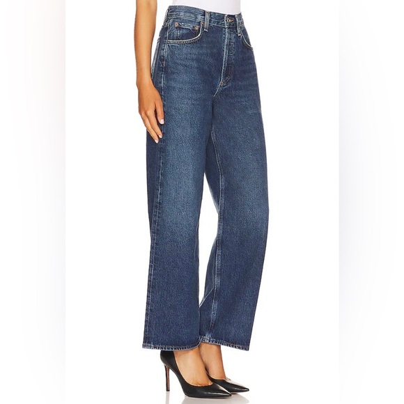 Agolde Low Slung Baggy Jeans/Black colour/ Size 28 - Picture 3 of 11